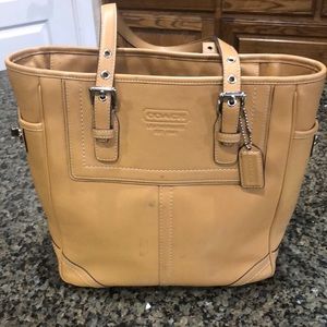 Coach Tan Leather Purse